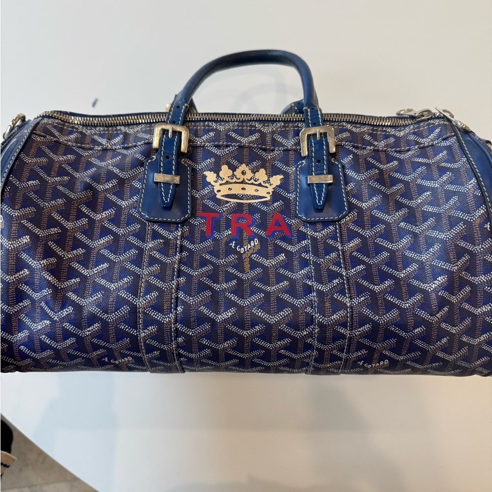 Goyard Blue Crossbody Bag